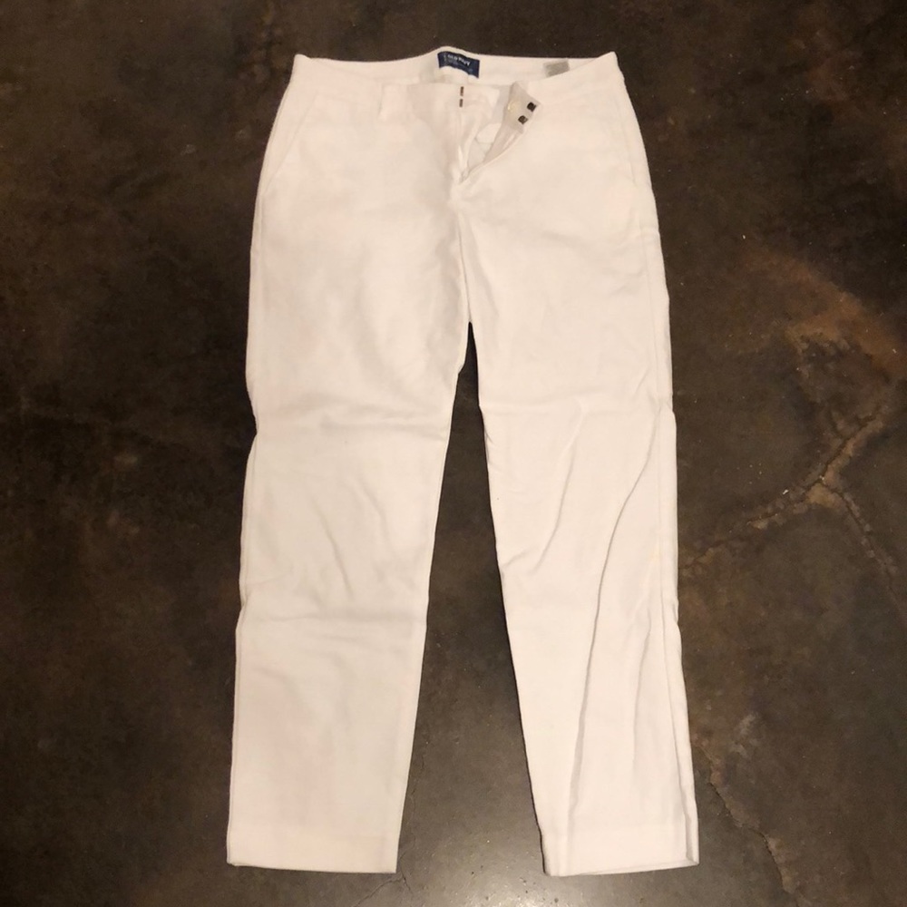 White dress pants
